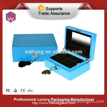 Luxury Good quality wooden jewelry storage box wholesale made in China